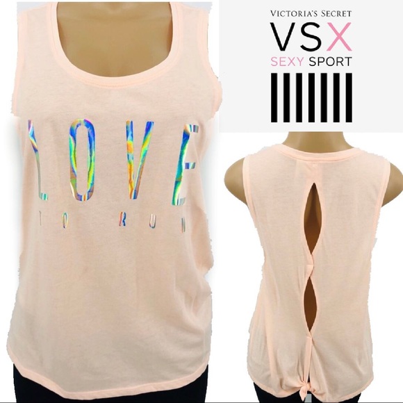 Victoria's Secret Tops - Victoria’s Secret Sport Love Running Tank Top